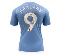 Exclusive Memorabilia Erling Haaland Signed Manchester City 2023-24 Football Shirt