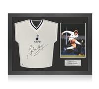 Exclusive Memorabilia Glenn Hoddle Signed 1981 Football Shirt. Icon Frame