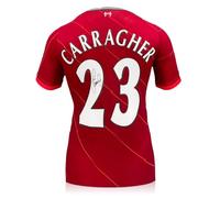 Exclusive Memorabilia Jamie Carragher Signed Liverpool 2021-22 Football Shirt
