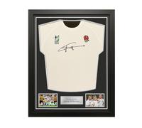 Exclusive Memorabilia Jonny Wilkinson Signed Commemorative Champions '03 England Rugby Shirt. Standard Frame