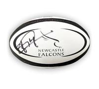 Exclusive Memorabilia Jonny Wilkinson Signed Newcastle Falcons Rugby Ball