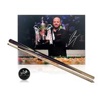 Exclusive Memorabilia Luca Brecel Signed Snooker Bundle