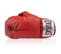 Exclusive Memorabilia Mike Tyson Signed Red Boxing Glove