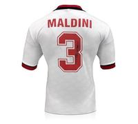 Exclusive Memorabilia Paolo Maldini Signed Milan 1994 European Cup Final Football Shirt