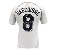 Exclusive Memorabilia Paul Gascoigne Signed Spurs 1991 FA Cup Semi-Final Football Shirt