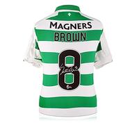 Exclusive Memorabilia Scott Brown Signed Celtic 2019-20 Football Shirt