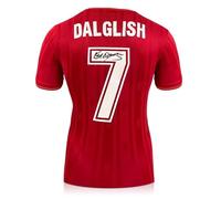 Exclusive Memorabilia Sir Kenny Dalglish Back Signed Liverpool 1986 Football Shirt