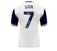 Exclusive Memorabilia Son Heung-min Signed Spurs 2024-25 Football Shirt