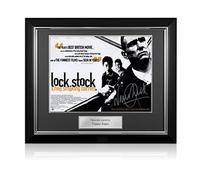 Exclusive Memorabilia Vinnie Jones Signed Lock, Stock & Two Smoking Barrels Film Poster. Deluxe Frame