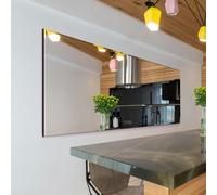 Exclusive Mirrors FRAMELESS ALL GLASS Single Bevelled Venetian Wall Mirror - 174cm x 85cm - Clear