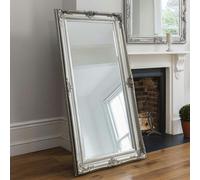 Exclusive Mirrors Harrow Full Length Mirror Antique Silver - 172cm x 84cm - Silver
