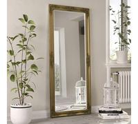 Exclusive Mirrors Kingsbury Full Length Mirror Antique Gold 61cm x 150cm - Silver