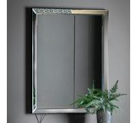 Exclusive Mirrors Luna Overmantle Venetian Wall Mirror - 86.5cm x 112cm - Clear