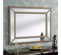 Exclusive Mirrors Paris Wall Mirror 104cm x 79cm - Champagne