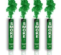 EXCLUSIVE ONLINE Pack of 4 Party Ring Pull Handheld Daytime Smoke for Paintball, Weddings, Photoshoots & Special Effects (Green)