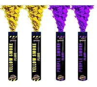 EXCLUSIVE ONLINE Ring Pull Smoke Grenades/Flares - 2 Purple & 2 Yellow