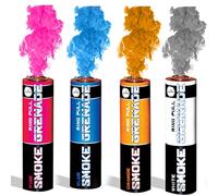 EXCLUSIVE ONLINE RING PULL SMOKE GRENADES Pack of 4 Colors (BOPW)