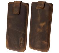 Exclusive Real Leather Phone Case Slim Pouch Cover For Google Pixel 2 XL