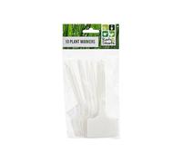 Exclusive White Large Plant Markers - (Pack of 10) - Durable & Visible Garden Labels - Perfect for Indoor & Outdoor Use