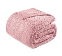 Exclusivo Mezcla Fleece Blanket for Sofa Bed, Double Size, Pink