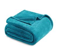 Exclusivo Mezcla Soft Fleece Queen Size Blanket for Bed, Teal