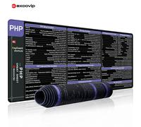 EXCO PHP Programing Mouse Pad Large Shortcuts Keyboard Mousepad Cheat Sheet Desk Mat for Web Development Database Interaction 800x300x2mm PHP