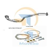 EXCT2002 EXHAUST FRONT PIPE & SILENCER +2Yr Warranty BM50236