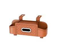 EXCTLOE Car backseat storage pouch for Mercedes E-Class B7 2018-2024 | Specially contoured interior pouch suspends seamlessly behind front headrests to maximize cabin legroom.
