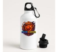 Excudo Trade LTD The Ashes Cricket England Vs Australia Fiery Sports Rivalry Leakproof Stainless Steel Water Bottle hot Cold Drinks Fan Gift Gym Travel Portable Easy Use - White