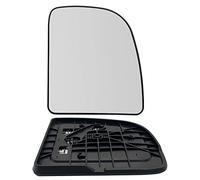 Excursion Passenger Side Heated Mirror Glass Compatible with 2002-2014 Ford E150 E250 E350 E450, 1999-2007 Ford F250 F350 F450 F550, 2000-2005 Ford Excursion Right Power Heated Mirror Glass