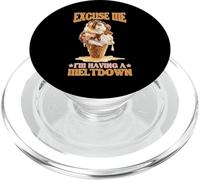 Excuse Me I'm Having A Meltdown Stress Exhaustion PopSockets PopGrip for MagSafe