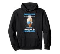 Excuse Me I'm Having A Meltdown Stress Exhaustion - Pullover Hoodie