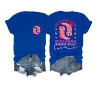 Excuse Me You Look Like You Love Me Shirt, Graphic Tees for Women Men Royal Blue