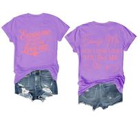 Excuse Me You Look Like You Love Me Shirt, You Look Like You Love Me T-Shirt V-Neck Light Purple