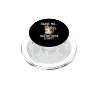 Excuse Me Your Bird Feeder Is Empty Funny Squirrel PopSockets PopGrip for MagSafe
