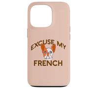 EXCUSE MY FRENCH Bulldog Frenchie Dog Breed Fur Mom Meme Case for iPhone 13 Pro