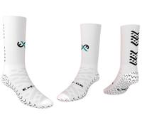 ExE-GK Grip Socks | Non Slip Sports Socks | Breathable | Cushioned | Lightweight | Athletic Socks | Slipper Socks for Soccer Football Goalkeeping Basketball Hiking Running Yoga Cricket Rugby