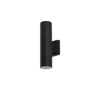 EXE II BLACK WALL LIGHT SCONCE FACADE LIGHT NT 2X GU10 8330