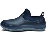 Rain Shoes Slip-On Chef Shoes for Men's and Women,EVA Waterproof Anti-Slip Oil Resistant Restaurant Kitchen Work Shoes,Blue,42