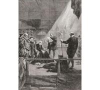 Execution of Mary Queen of Scots February 8 1587. After an engraving by William Luson Thomas from a work by Sir John Gilbert in the Illustrated London News issue of February 23 1861 Poster Print by