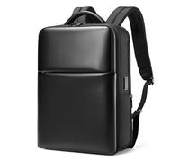 Executive Backpack for Men, PU Leather, Satchel Briefcase, Office Casual, Business Sports Shoulder Back Pack,with expandable zipper to enlarge the space,Type C,32cmx13cmx45cm,fit for 15.6" laptop