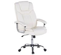 Executive Chair ADVANCE Faux Leather Light Beige