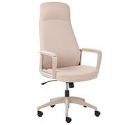 Executive Chair ARDOUR Faux Leather Beige