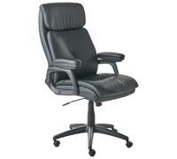 Executive Chair DIRECTOR Faux Leather Black