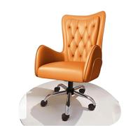Executive Chair - PU Leather Desk Chair with 5 Wheels, Height Adjustable Swivel for Office Management
