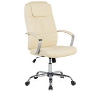 Executive Chair WINNER Faux Leather Light Beige