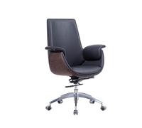 Executive Chair with PU Leather Padding, High Back, Lumbar Support, and Headrest for Comfortable Office and Home Use