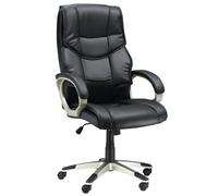 Executive Computer Office Desk Chair PU Leather Swivel Chairs High Back