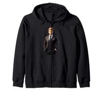 Executive Confidence Power Mindset Art Zip Hoodie