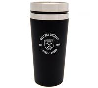 Executive Crest Travel Mug West Ham United FC Black One Size